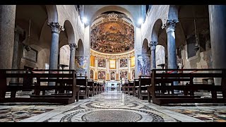 Augustinian sisters sing – Basilica of the Four Holy Crowned Ones Rome  Alma Redemptoris Mater [upl. by Idnyl]