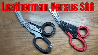 Leatherman Raptor VS SOG Parashears [upl. by Nilyaj]