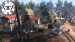 Fallout 4 Oberland Station Settlement Build [upl. by Oivlis]