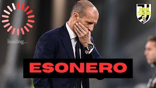 ESONERO ALLEGRI Riunione dURGENZA tra i vertici Bianconeri Decisione comunicata al Mister [upl. by Aivatco]