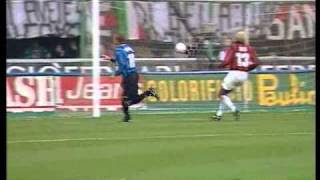 Stagione 19971998  Milan vs Inter 03 Highlights [upl. by Nasia826]