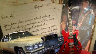 Elvis Presley Exhibit 2003 His last Cadillac  Letter to a Fan  near Frankfurt Main [upl. by Sutherlan]