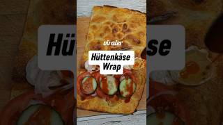 Gesundes Rezept LowCarb High Protein  viraler Hüttenkäse Wrap [upl. by Bass]