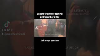 Bakenberg music festival 23 Dec 23 Lekompo session Dj Madreds [upl. by Vijnas]