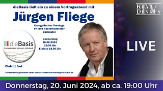 🔴💥LIVE  Vortrag vom evangelischer Pfarrer und Talkshowmoderator Jürgen Fliege💥 [upl. by Livvie384]