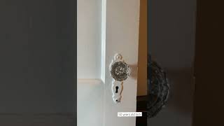 How To Remove An Antique Mortise Lock carpentry diy tools construction viral interiordesign [upl. by Cuttie114]