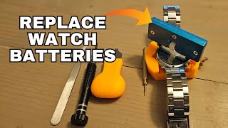 Easily Replace your Watch Batteries from Home [upl. by Malsi]