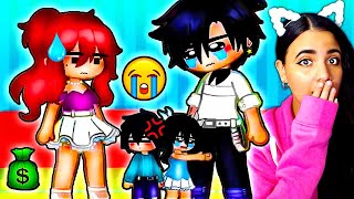 Babysitting the Billionaires Twins😅😬 Gacha Club Mini Movie Love Story Reaction [upl. by Giacobo278]