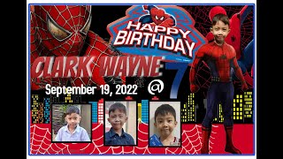 CLARK 7TH BIRTHDAY CELEBRATION [upl. by Ecal385]