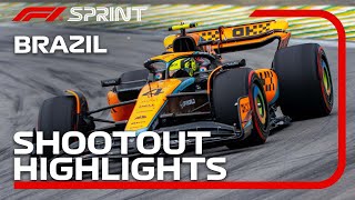 Sprint Shootout Highlights  2023 Sao Paulo Grand Prix [upl. by Lednem]