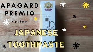 Japanese Tooth paste review ApagardPremio [upl. by Dwan]