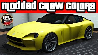 GTA 5 Modded Crew Color Ikazuchi Yellow [upl. by Ennaeilsel]