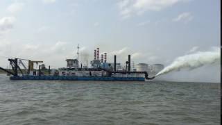 Testing an Ellicott 3870 Super Dragon® Dredge in Bangladesh [upl. by Newbold525]