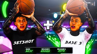 I COMBINED 2 OF THE BEST JUMPSHOTS in NBA 2K22 TOGETHER NEW BEST JUMPSHOT in 2K22 FOR ALL BUILDS [upl. by Stickney131]