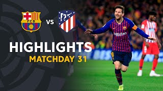 Highlights FC Barcelona vs Atletico de Madrid 20 [upl. by Neala768]