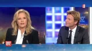 LE RIRE DE SYLVIE VARTAN AU JOURNAL FRANCE 2 JT 2OH DU 061013 [upl. by Richmond]