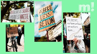 Manif  Non à lextension des autoroutes 🛣 [upl. by Sinnek397]