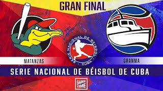 Matnazas v Granma  Serie Nacional de Beisbol de Cuba  June 24 2022 [upl. by Wilden198]