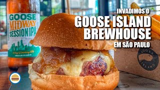 GOOSE ISLAND BREWHOUSE UMA AULA DE CERVEJA E HAMBÚRGUER  Hambúrguer Perfeito [upl. by Jeu]