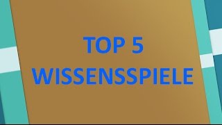 Top 5 WissensQuizBrettspiele [upl. by Demodena]