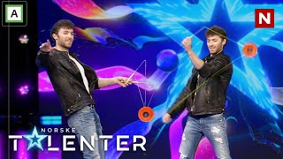 Luigi er usedvanlig flink med diabolo  Auditions  Norske talenter [upl. by Karub]