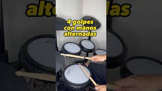 Primer REMATE para aprender batería Paso a paso 🥁🔥 [upl. by Alocin]