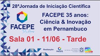 Agrárias  Apresentações do dia 110624  Sala 1 na Jornada PIBIC 2024 [upl. by Arteid446]