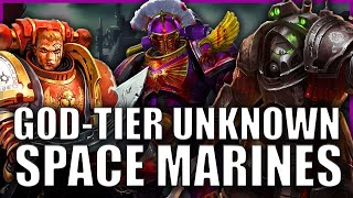 5 Insanely Powerful Space Marines Youve Never Heard Of  Warhammer 40k Lore [upl. by Tracee784]