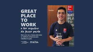 Great Place To Work  GPTW Itaúsa 2022 [upl. by Nnyltiac]