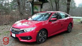 2017 Honda Civic EXT Sedan  Road Test amp Review [upl. by Kama738]