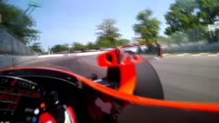 INDYCAR InCar Theatre Visorcam Chevrolet Indy Dual In Detroit [upl. by Krueger]