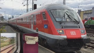 Der schnellste Regionalexpress Deutschlands Mitfahrt im München Nürnberg Express im IC Wagen [upl. by Henrion]