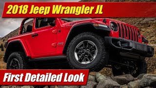 2018 Jeep Wrangler JL First Detailed Look [upl. by Downs]