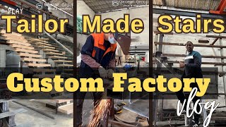 TailorMade Stairs Custom Factory Designs to Fit Your Needs [upl. by Nosecyrb]