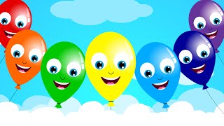 The Balloon Song  Nursery Rhyme  Kids Song [upl. by Ericksen]