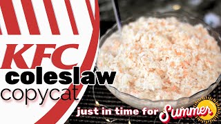 The Secret to Making KFC Coleslaw at Home  You Won’t Believe How Easy It Is [upl. by Yrram]