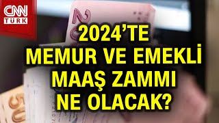 2024te Memur ve Emekli Maaş Zammı Ne Olacak Haber [upl. by Flavius]