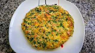 Tortilla de atún  Receta con atún muy fácil [upl. by Barnett]