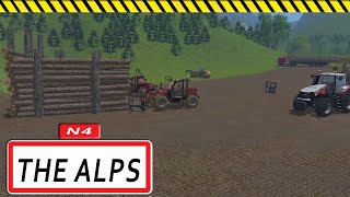 Constructeur de l’extrême  CONSTRUIRE UNE MAISON EN BOIS ET EN PAILLES  Farming simulator 15  ep4 [upl. by Wald]