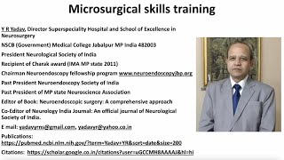 Microsurgical skills training [upl. by Ainirtak496]