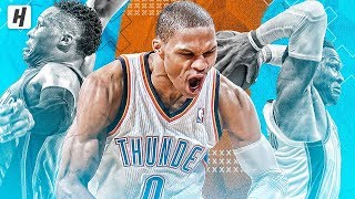 Russell Westbrook BEST amp MOST VICIOUS Dunks of His Career A MUST SEE MONTAGE [upl. by Ness]