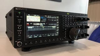 Kenwood TS890S NEW HF Radio  hamvention 2018 [upl. by Ebaj]