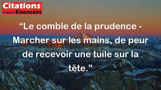 Le comble de la prudence  Marcher sur les mains de peur de recevoir une tuile sur la tête [upl. by Anauqal]