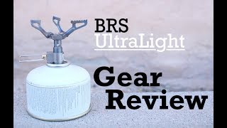 BRS UltraLight Stove Review [upl. by Goldie695]