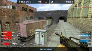 CS 16 FCL 2012  SKGaming vs fnatic  train [upl. by Yriek]