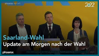 SaarlandWahl  Update am Morgen nach der Wahl [upl. by Wolgast802]