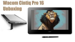 The Wacom Cintiq Pro 16 Unboxing and Review [upl. by Airebma160]