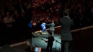 Konstantinos Argiros  Athina mou Opening performance with the Greek flag 🇬🇷 London Athina [upl. by Einram]