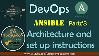 Ansible Architecture and set up instructions  Cloud Computing In Telugu  DevOps  AWS [upl. by Cressy]