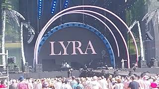 Lyra  Falling  Live at Hyde Park London  25th June 2023 [upl. by Ayiram]